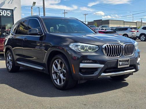 Dark Graphite Metallic 2021 BMW X3 xDrive30i