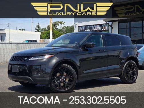Black 2020 Land Rover Range Rover Evoque SE