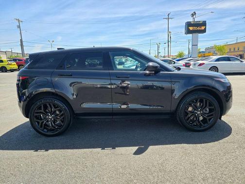 Black 2020 Land Rover Range Rover Evoque SE