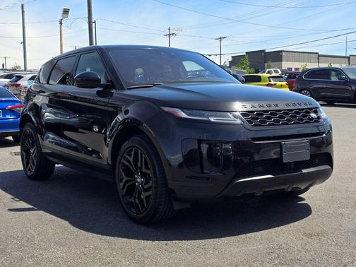 Black 2020 Land Rover Range Rover Evoque SE