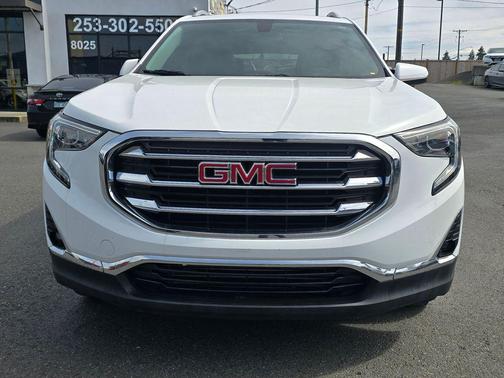 Summit White 2019 GMC Terrain SLT