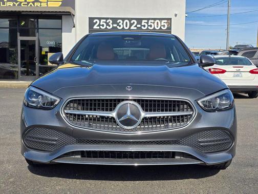 Gray 2022 Mercedes-Benz C-Class Sedan