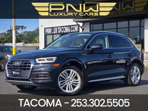 Moonlight Blue 2018 Audi Q5 2.0T Tech Premium