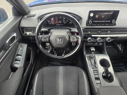 Aegean Blue Metallic 2022 Honda Civic Sport
