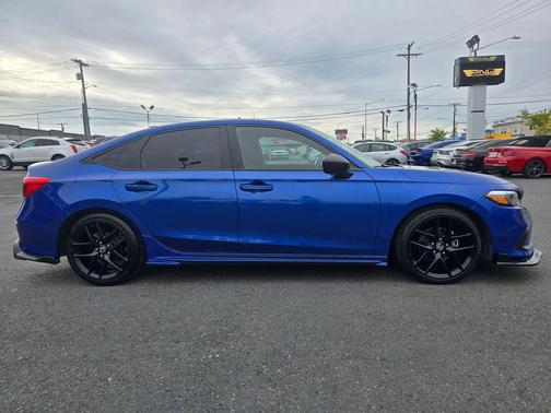 Aegean Blue Metallic 2022 Honda Civic Sport