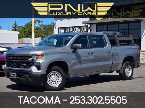 Sterling Gray Metallic 2023 Chevrolet Silverado 1500 WT