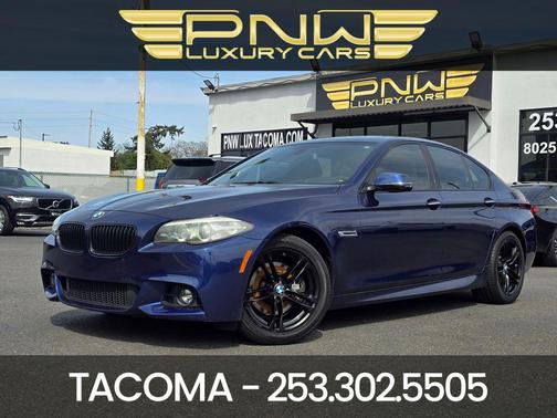 Blue Metallic 2015 BMW 528 528i