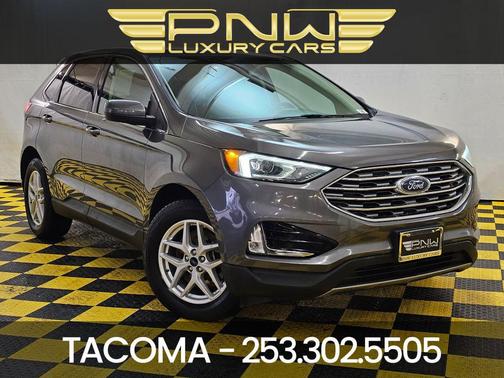 Carbonized Gray Metallic 2021 Ford Edge SEL