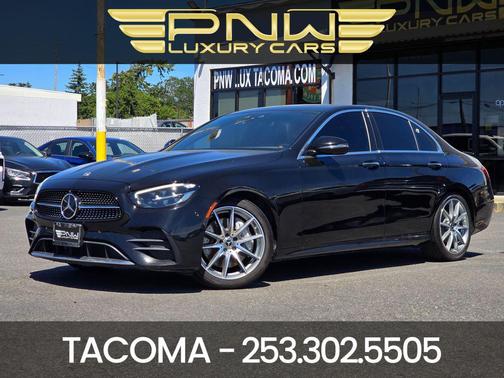 Black 2022 Mercedes-Benz E-Class E 350