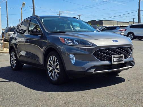 Carbonized Gray Metallic 2022 Ford Escape Titanium