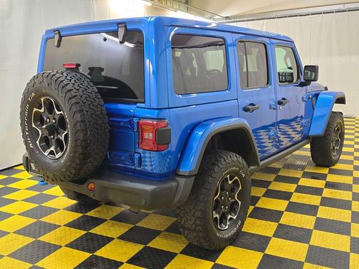 Hydro Blue Pearlcoat 2021 Jeep Wrangler Unlimited 4xe Rubicon