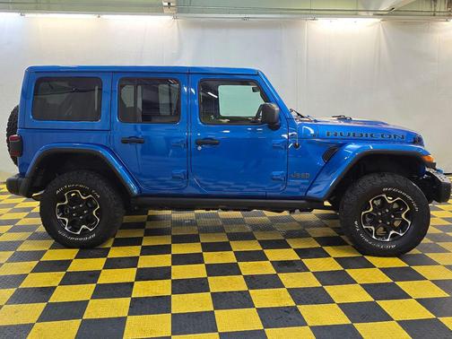 Hydro Blue Pearlcoat 2021 Jeep Wrangler Unlimited 4xe Rubicon
