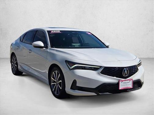 Platinum White Pearl 2025 Acura Integra CVT