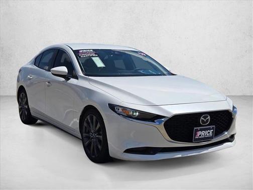 Snowflake White Pearl Mica 2019 Mazda Mazda3 FWD w/Select Package