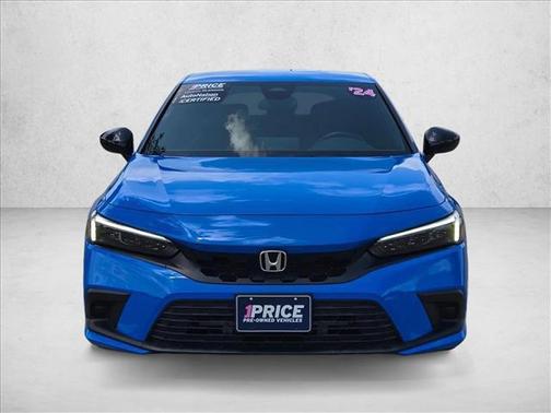 Boost Blue Pearl 2024 Honda Civic Sport