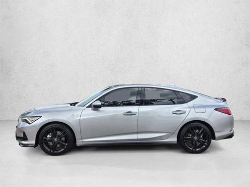 Solar Silver Metallic 2026 Acura Integra FWD A-Spec with Technology