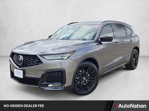 Liquid Carbon Metallic 2026 Acura MDX A-SPEC Advance Package
