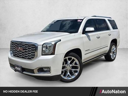 White Frost Tricoat 2020 GMC Yukon Denali