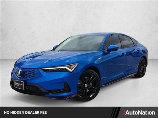 Double Apex Blue Pearl 2026 Acura Integra FWD A-Spec with Technology