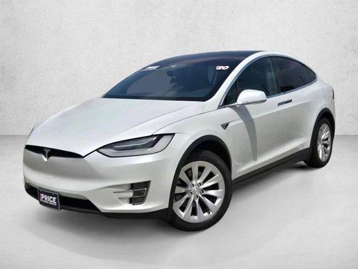 Pearl White Multi-Coat 2020 Tesla Model X Long Range Dual Motor All-Wheel Drive