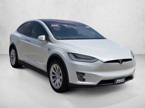 Pearl White Multi-Coat 2020 Tesla Model X Long Range Dual Motor All-Wheel Drive