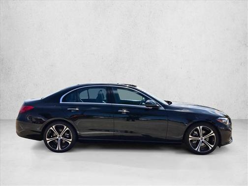 Black 2025 Mercedes-Benz C-Class C 300
