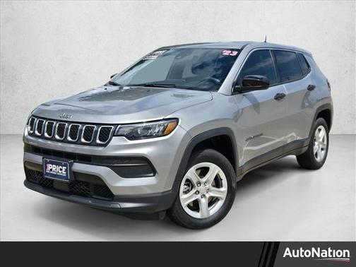 Billet Silver Metallic Clearcoat 2023 Jeep Compass Sport