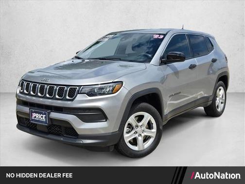 Billet Silver Metallic Clearcoat 2023 Jeep Compass Sport