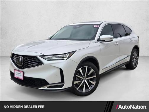 Platinum White Pea 2026 Acura MDX Technology Package