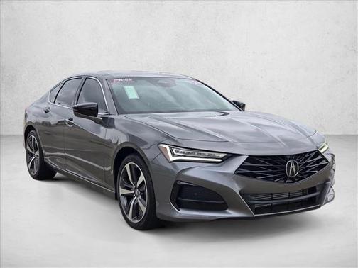 Silver/Gray 2024 Acura TLX Technology