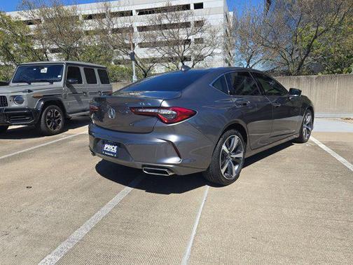 Silver/Gray 2024 Acura TLX Technology