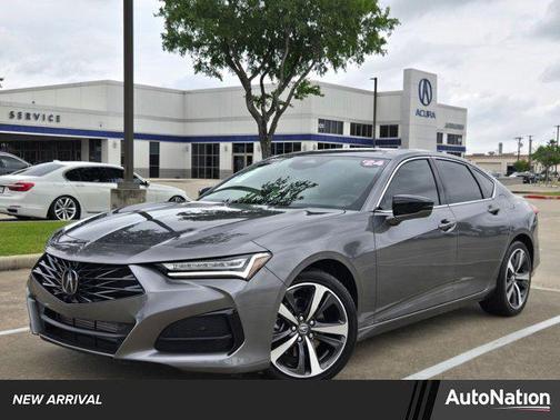 Silver/Gray 2024 Acura TLX Technology