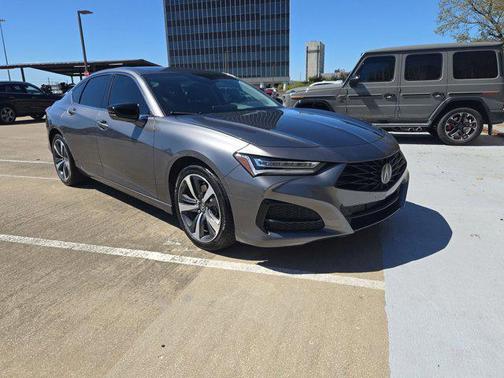 Silver/Gray 2024 Acura TLX Technology