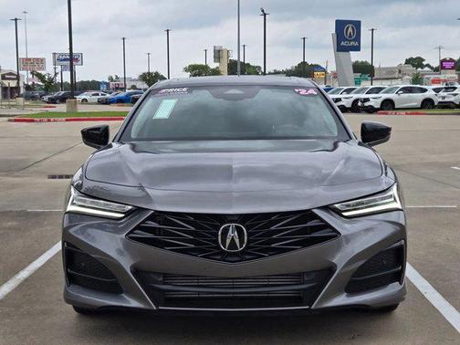 Silver/Gray 2024 Acura TLX Technology