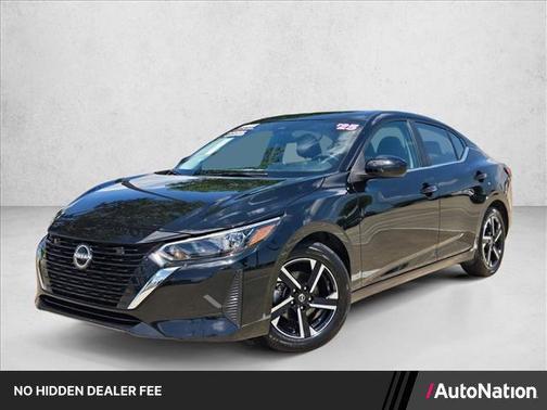 Super Black 2025 Nissan Sentra SV