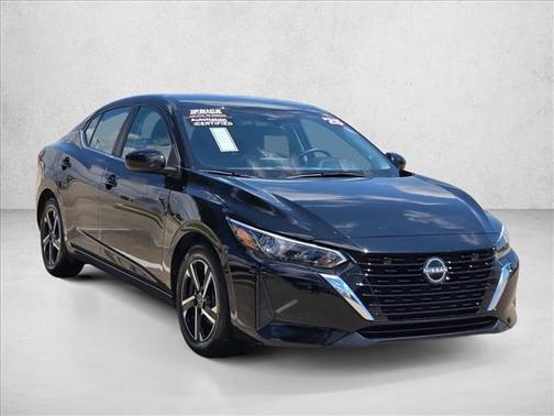 Super Black 2025 Nissan Sentra SV