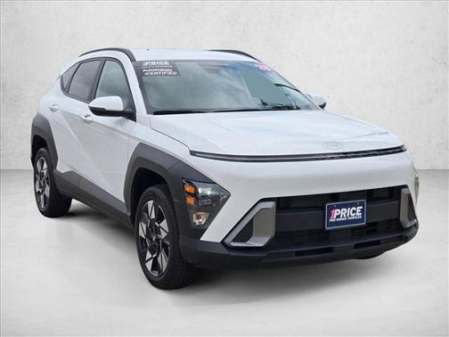 Atlas White 2025 Hyundai KONA SEL