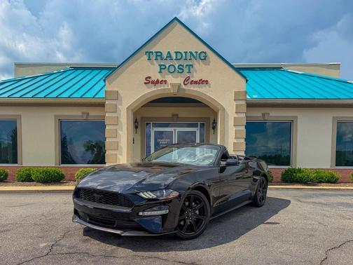 Shadow Black 2018 Ford Mustang EcoBoost Premium