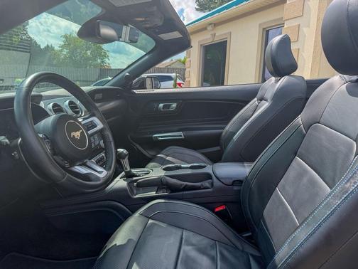 Shadow Black 2018 Ford Mustang EcoBoost Premium