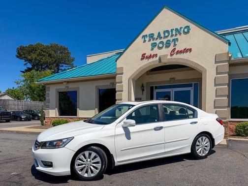 White Orchid Pearl 2015 Honda Accord EX-L