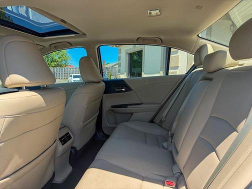 White Orchid Pearl 2015 Honda Accord EX-L
