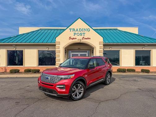 Rapid Red Metallic Tinted Clearcoat 2020 Ford Explorer Platinum
