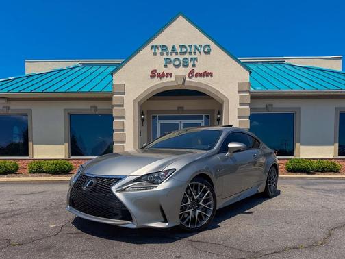 Silver 2016 Lexus RC 200t F Sport