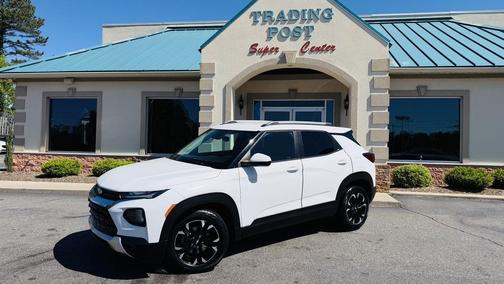 Summit White 2021 Chevrolet Trailblazer LT