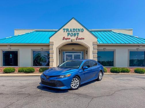 Galactic Aqua Mica 2019 Toyota Camry LE