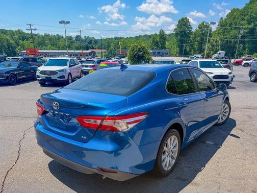 Galactic Aqua Mica 2019 Toyota Camry LE
