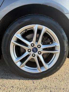White Platinum Metallic Tri-Coat 2015 Ford Fusion Energi Titanium