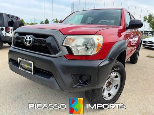 Burgundy 2014 Toyota Tacoma PreRunner