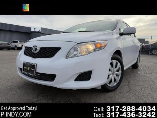 Super White 2010 Toyota Corolla LE