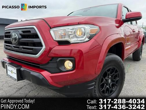 Barcelona Red Metallic 2019 Toyota Tacoma SR5